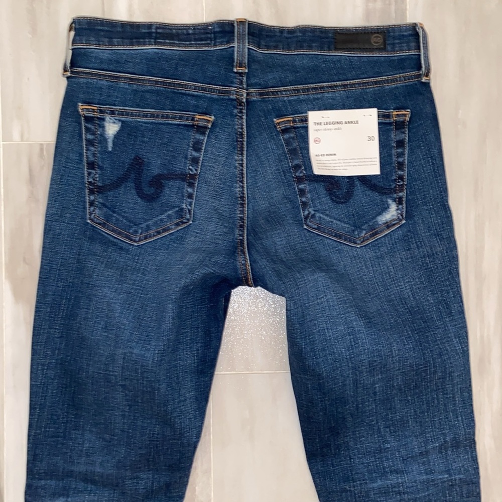 Adriano Goldschmied Legging Ankle, Raw, Style: REV1389-SP, 30Rx28, NWT $219 MSRP - Picture 9 of 13